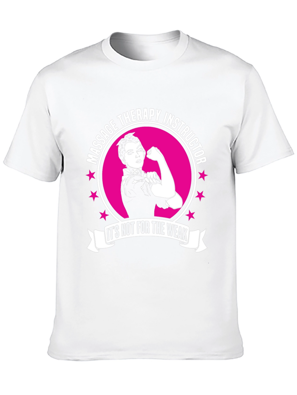 Massage Therapy Instructor T-Shirt - Strong Women Design