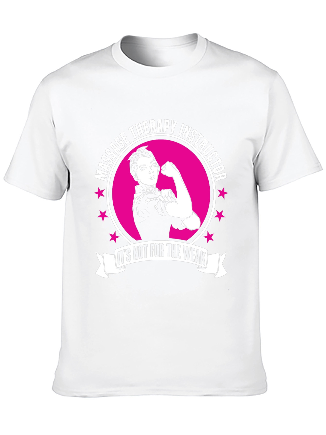 Massage Therapy Instructor T-Shirt - Strong Women Design