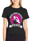 Massage Therapy Instructor T-Shirt - Strong Women Design