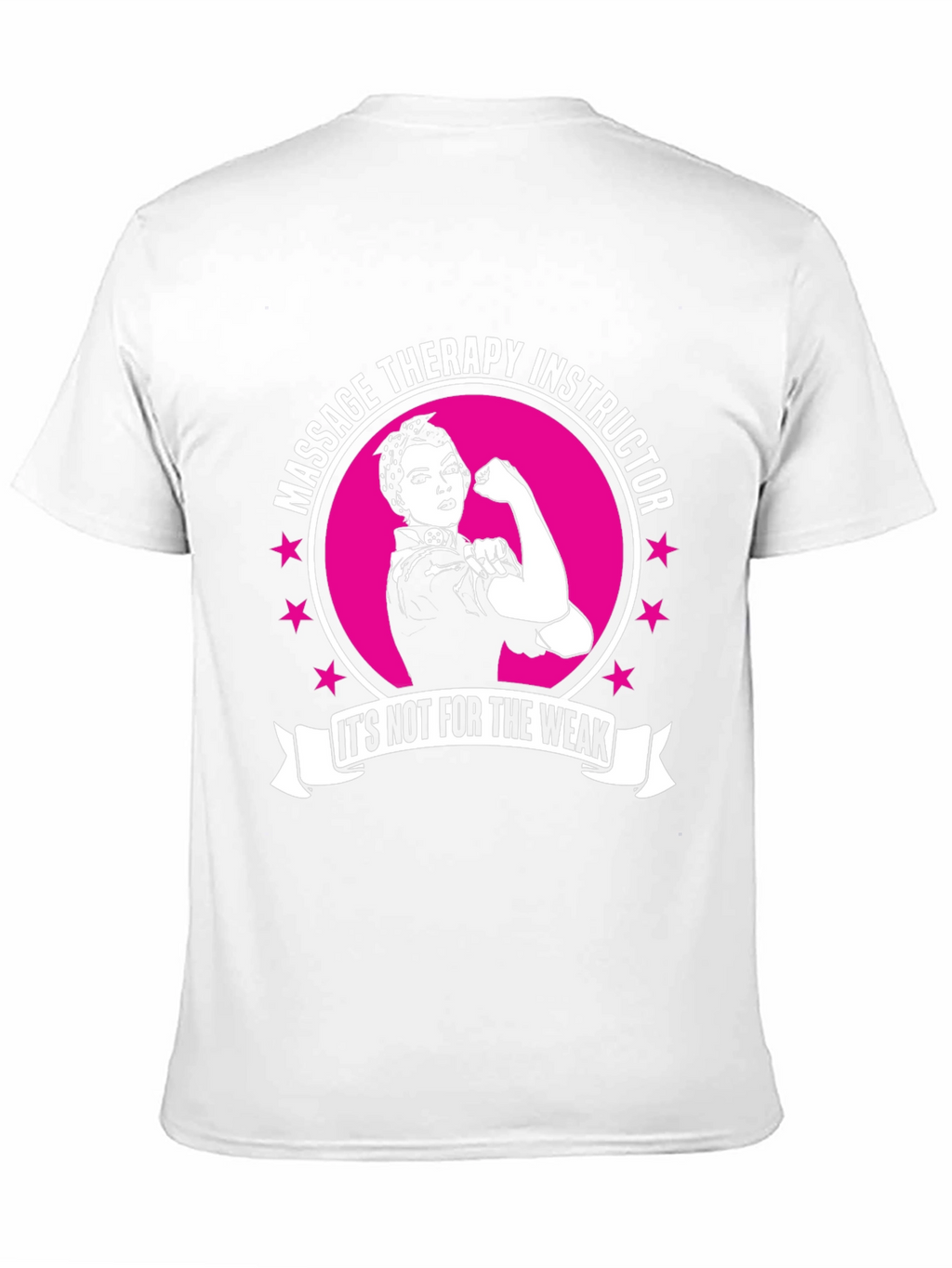 Massage Therapy Instructor T-Shirt - Strong Women Design