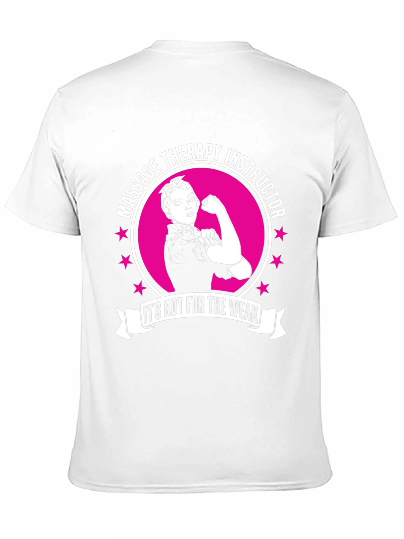 Massage Therapy Instructor T-Shirt - Strong Women Design