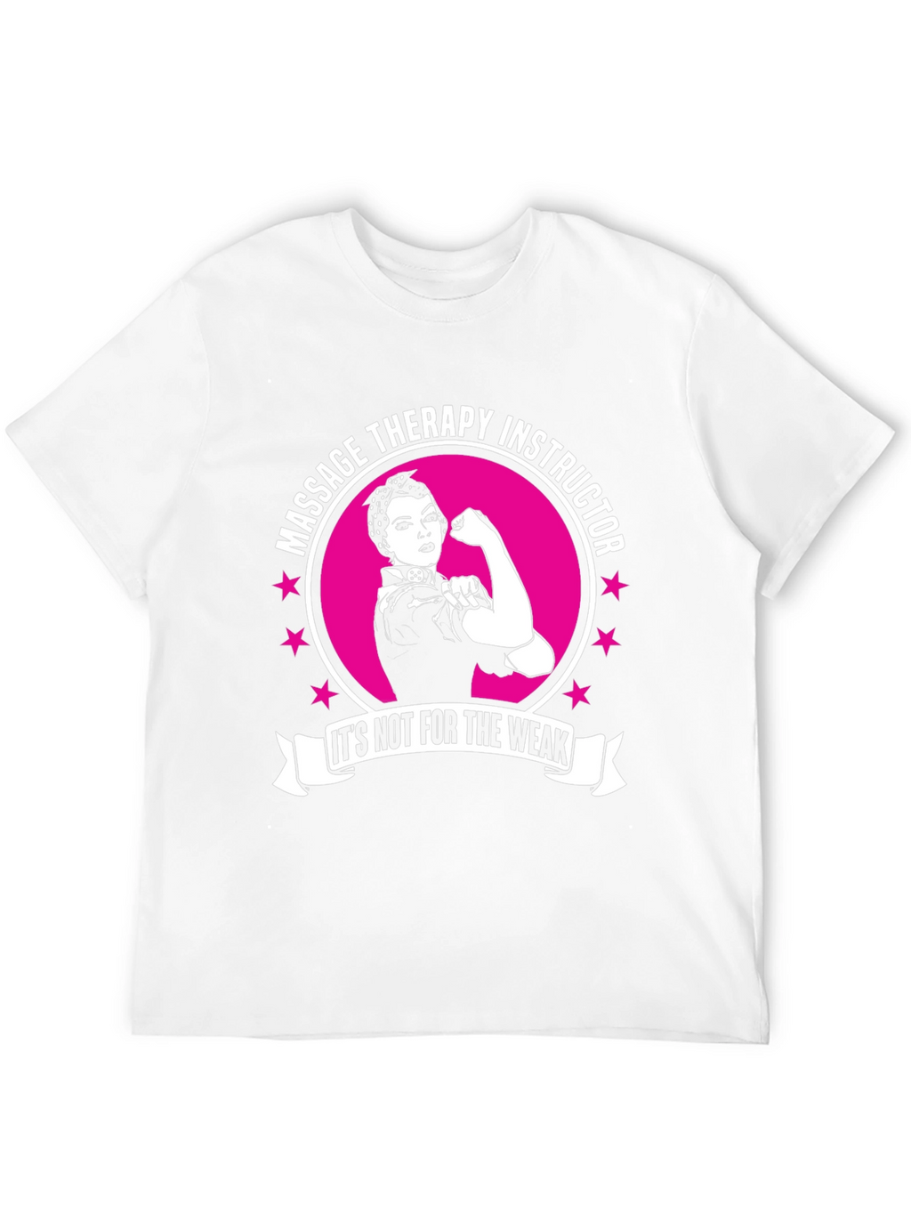 Massage Therapy Instructor T-Shirt - Strong Women Design
