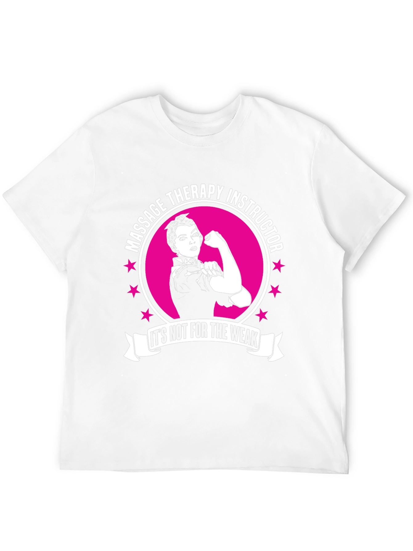 Massage Therapy Instructor T-Shirt - Strong Women Design