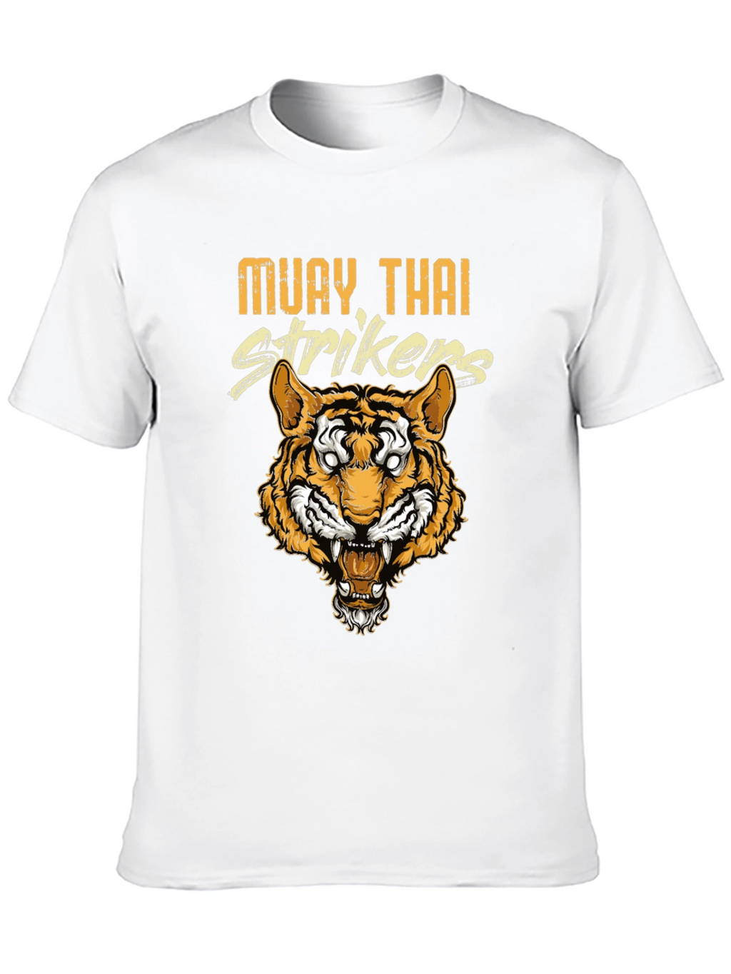 Muay Thai Strikers Graphic Tee - Tiger Design