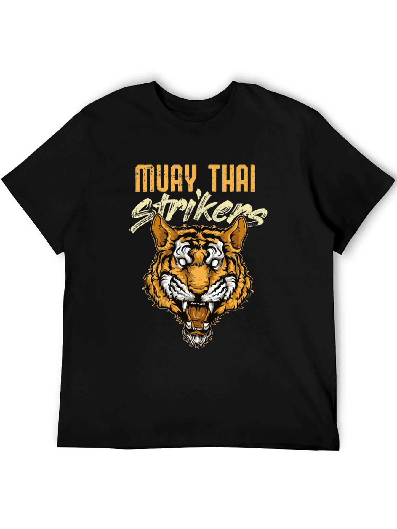 Muay Thai Strikers Graphic Tee - Tiger Design