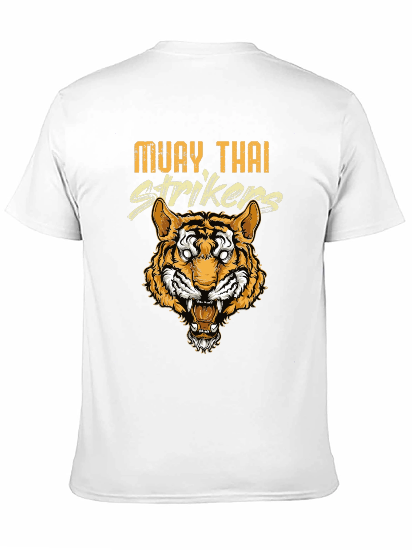Muay Thai Strikers Graphic Tee - Tiger Design