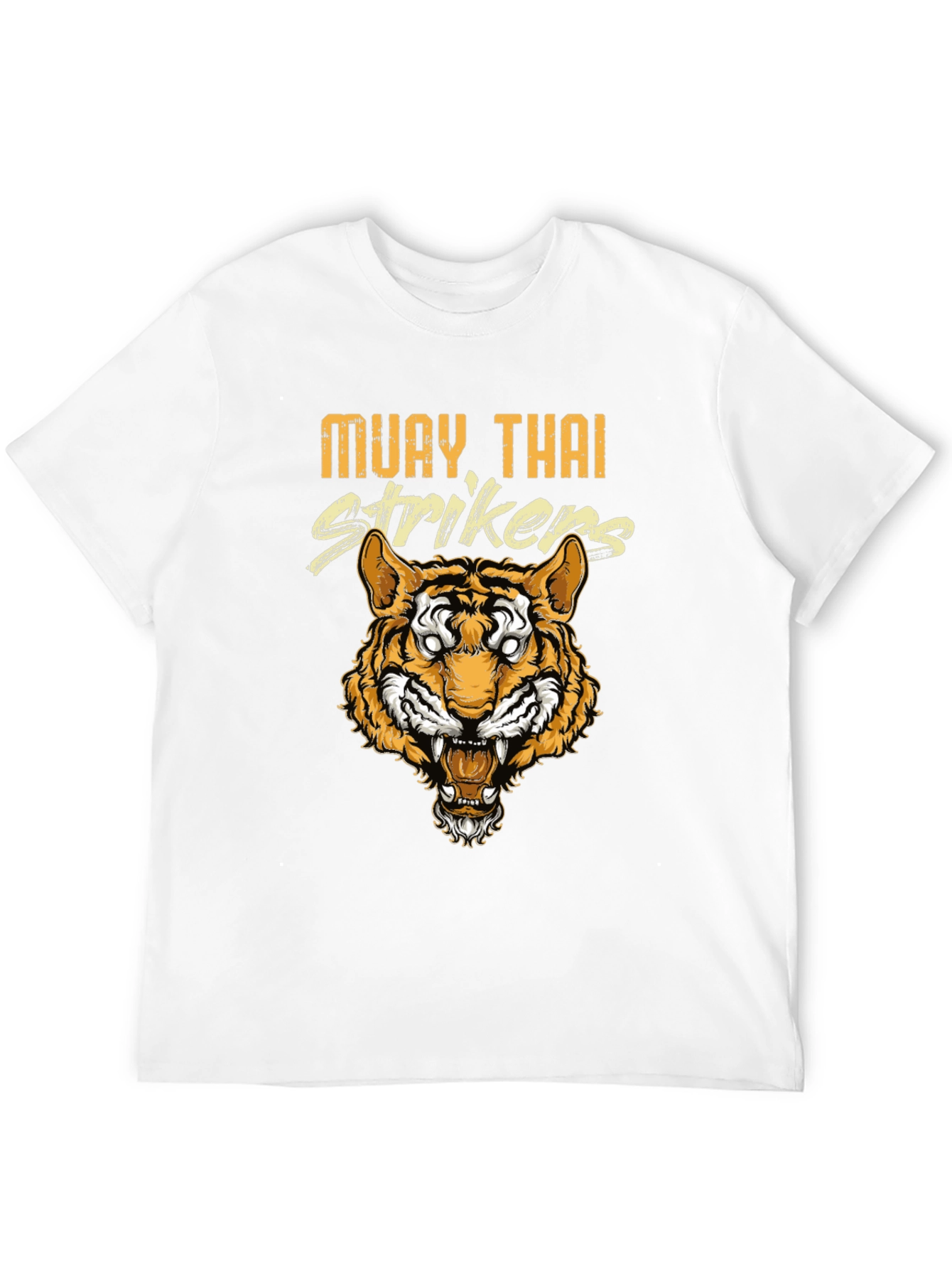 Muay Thai Strikers Graphic Tee - Tiger Design