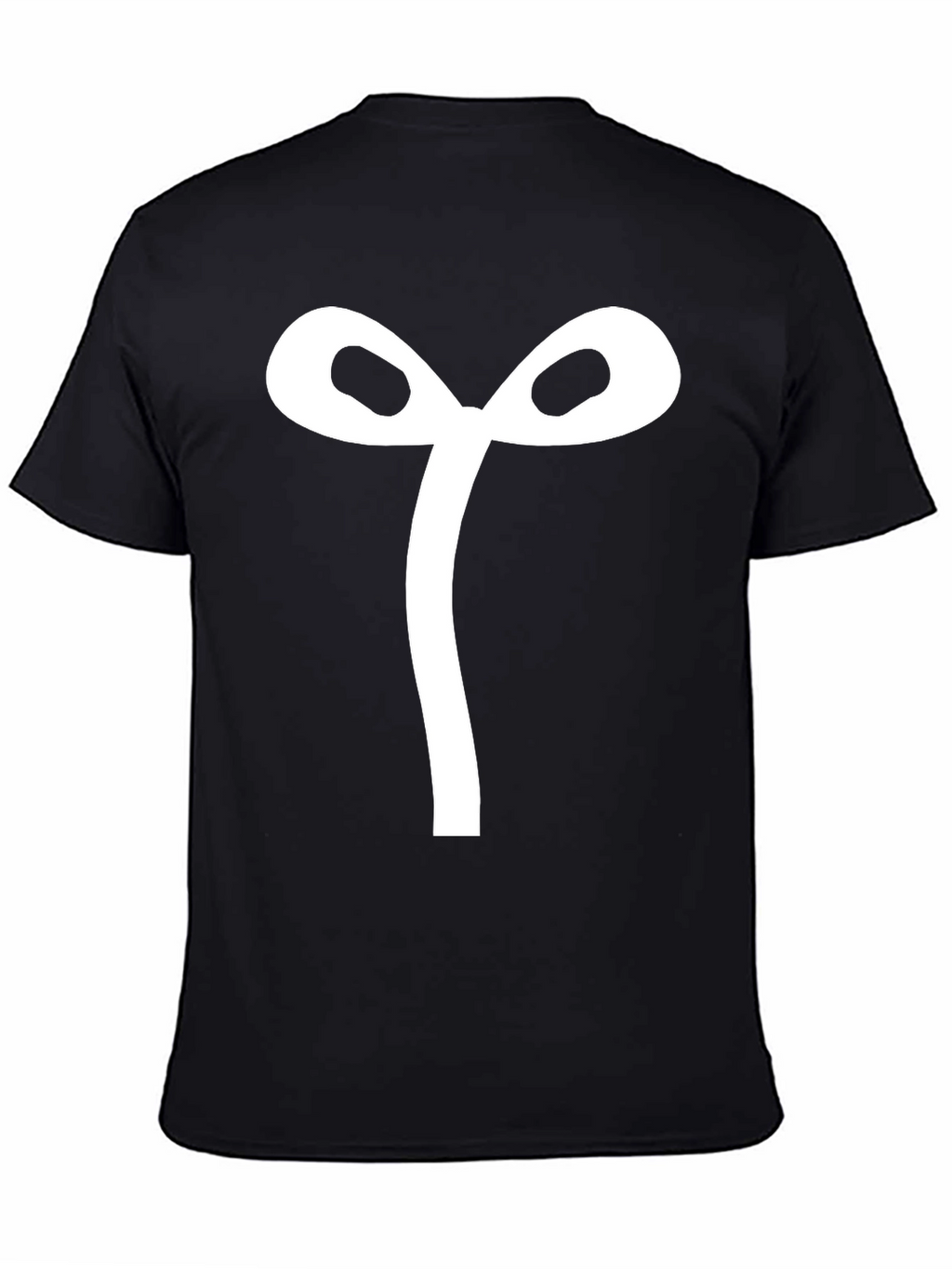 Bow Tie Graphic Tee - Mens Black T-Shirt