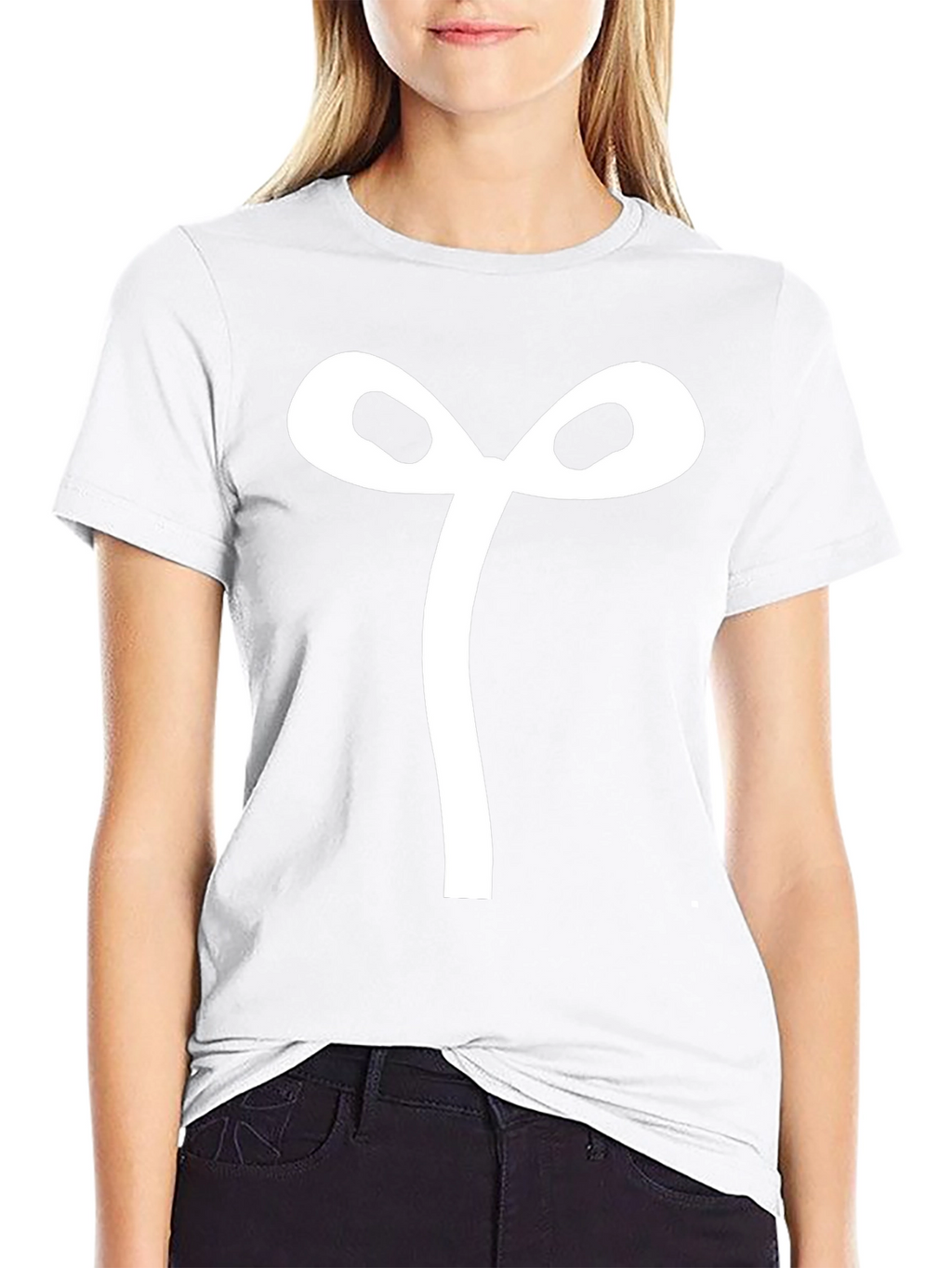 Bow Tie Graphic Tee - Mens Black T-Shirt