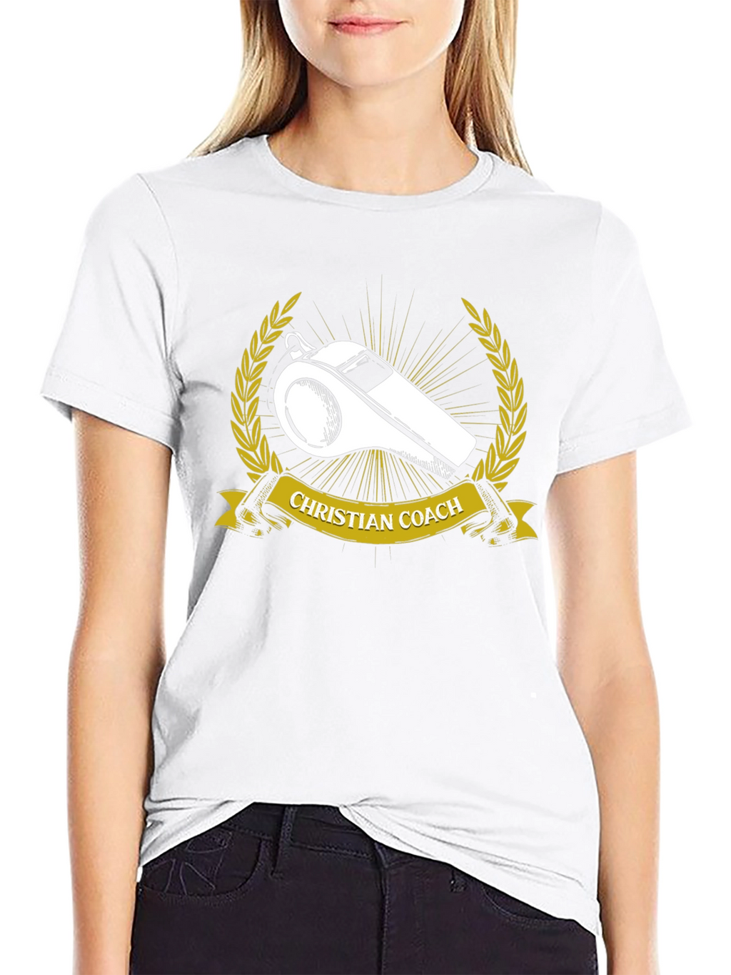 Christian Coach Whistle T-Shirt