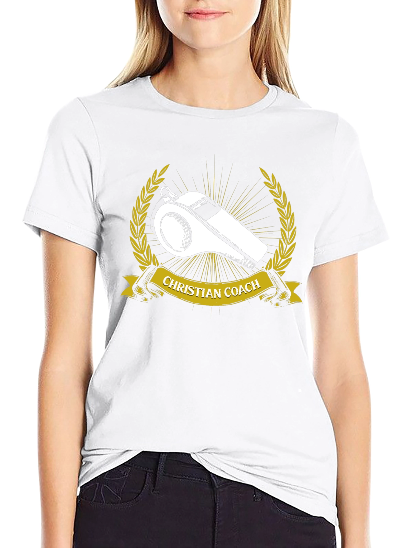 Christian Coach Whistle T-Shirt
