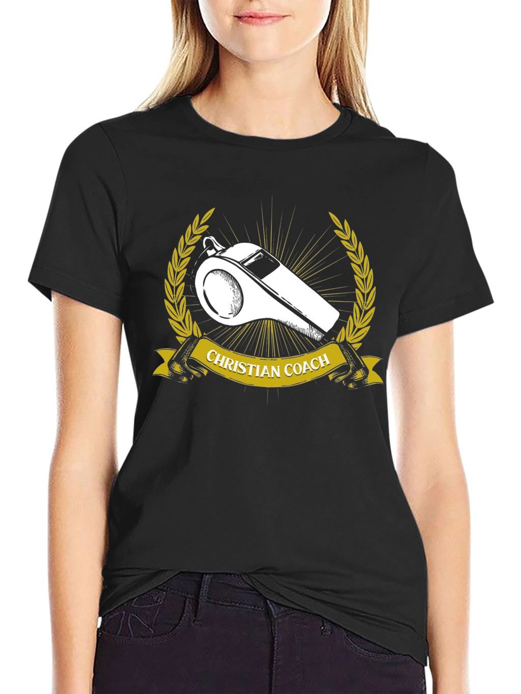 Christian Coach Whistle T-Shirt