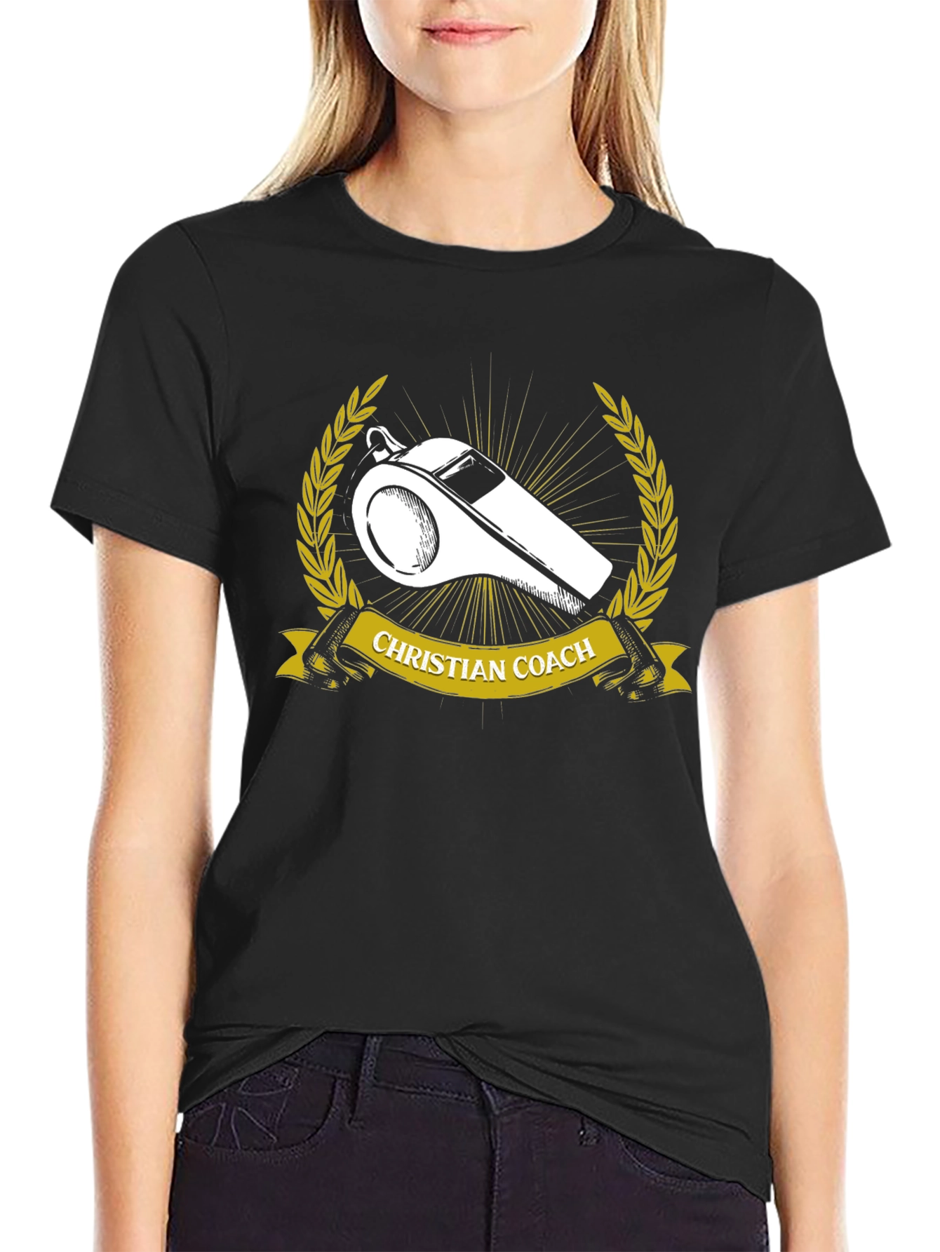 Christian Coach Whistle T-Shirt
