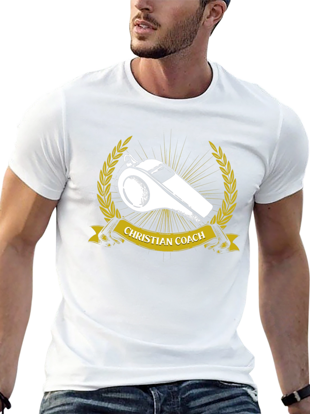 Christian Coach Whistle T-Shirt