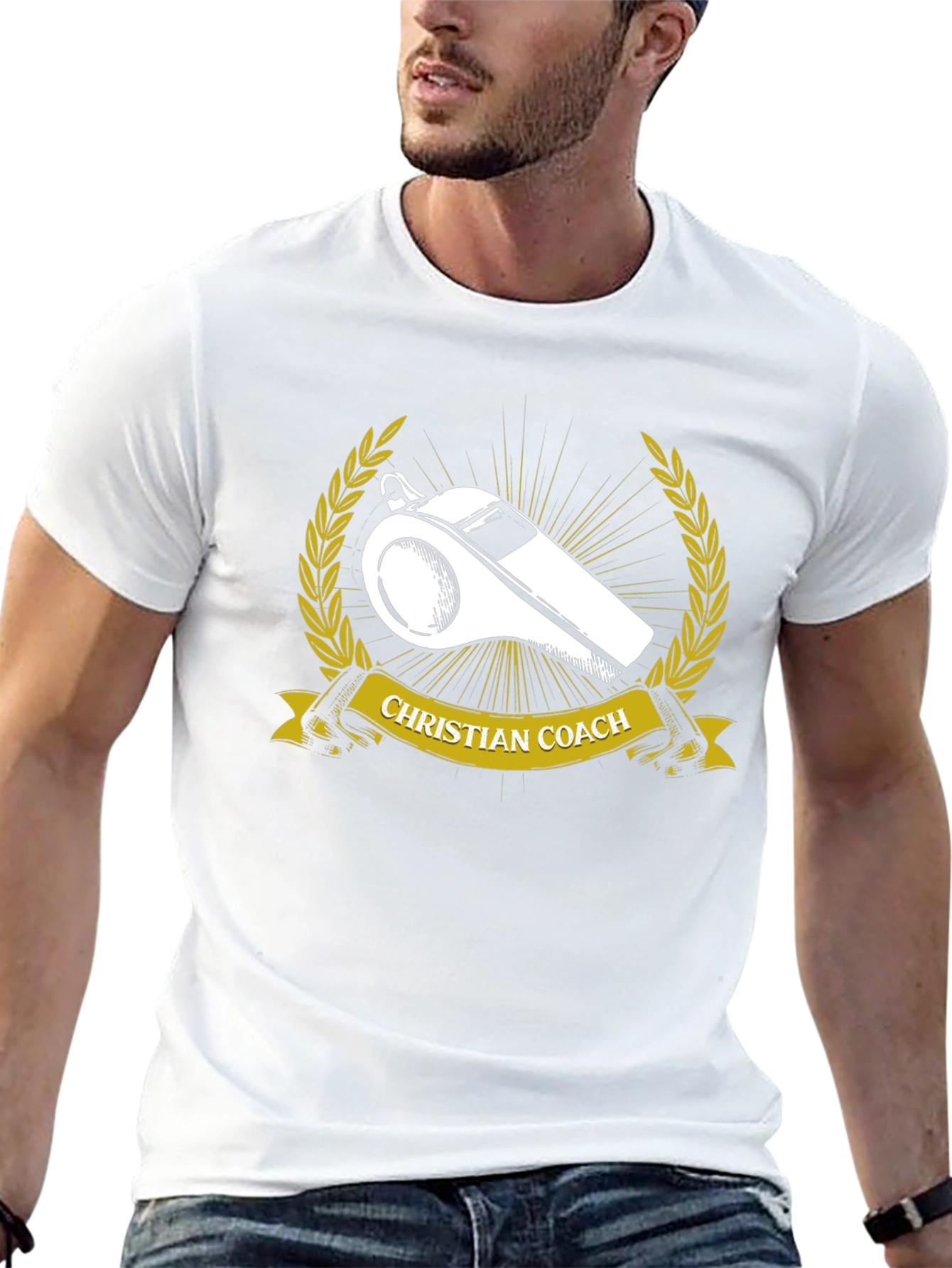 Christian Coach Whistle T-Shirt