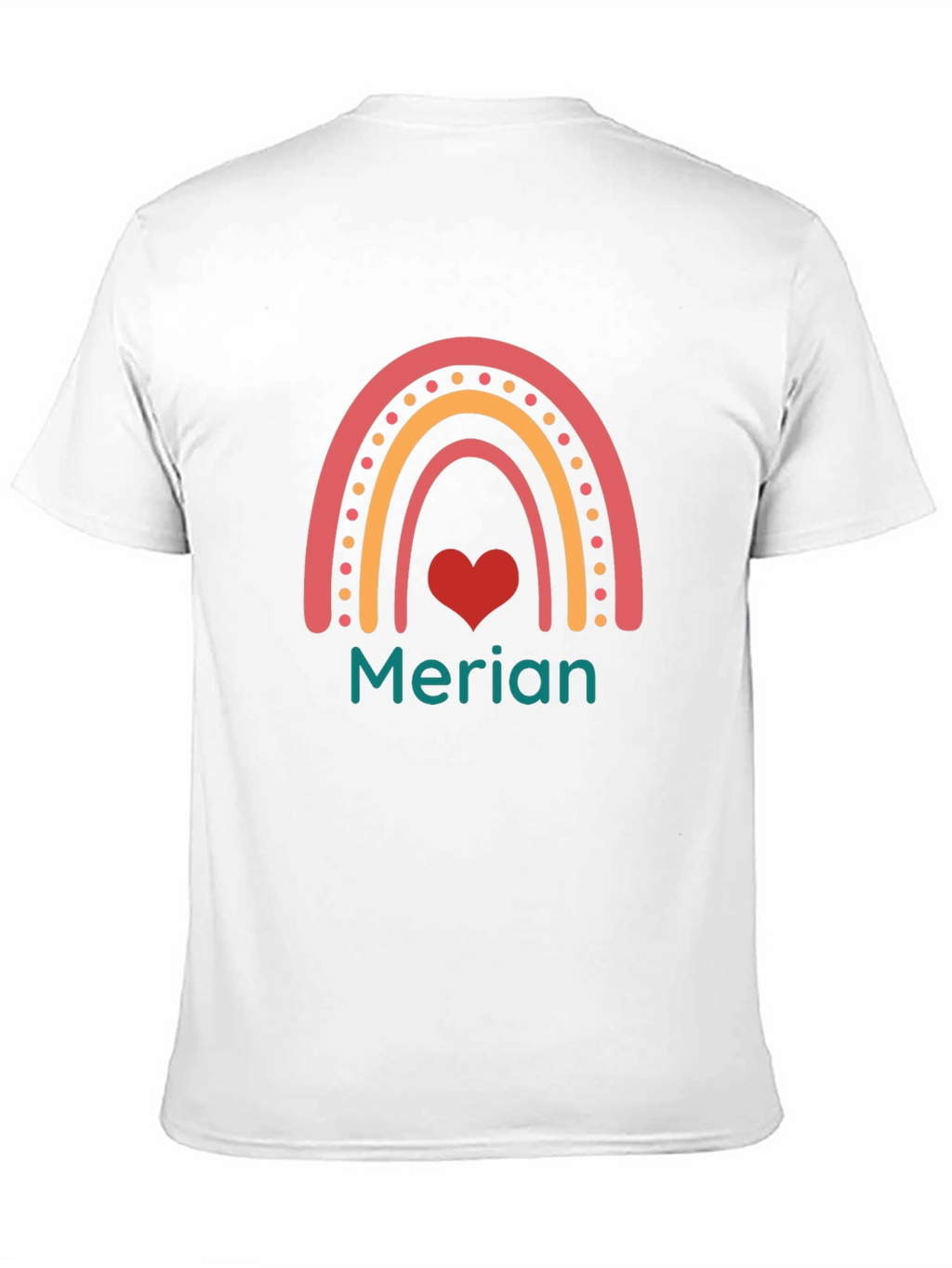 Merian Rainbow Heart Graphic Tee