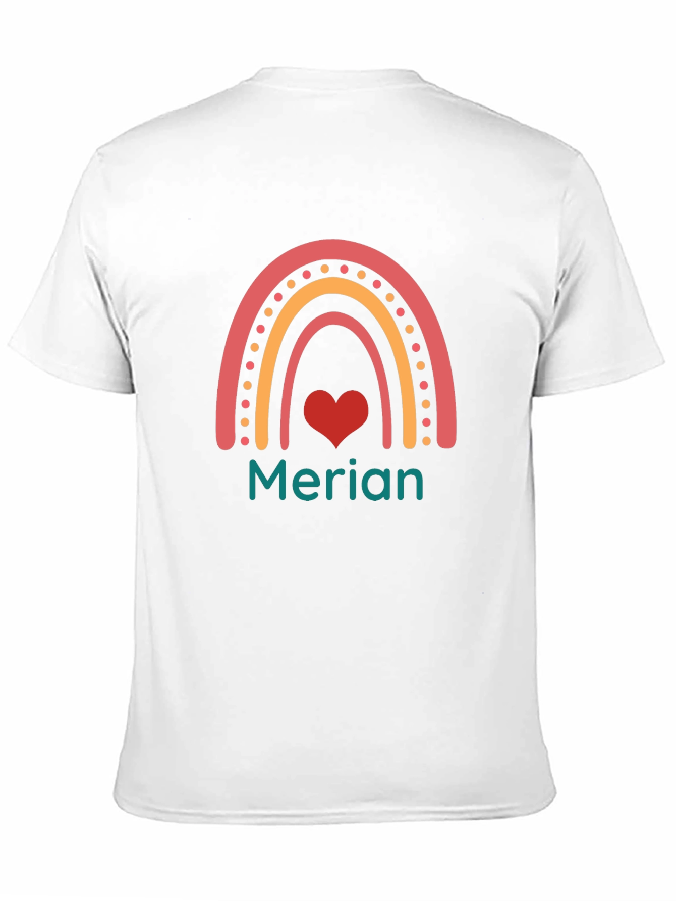 Merian Rainbow Heart Graphic Tee
