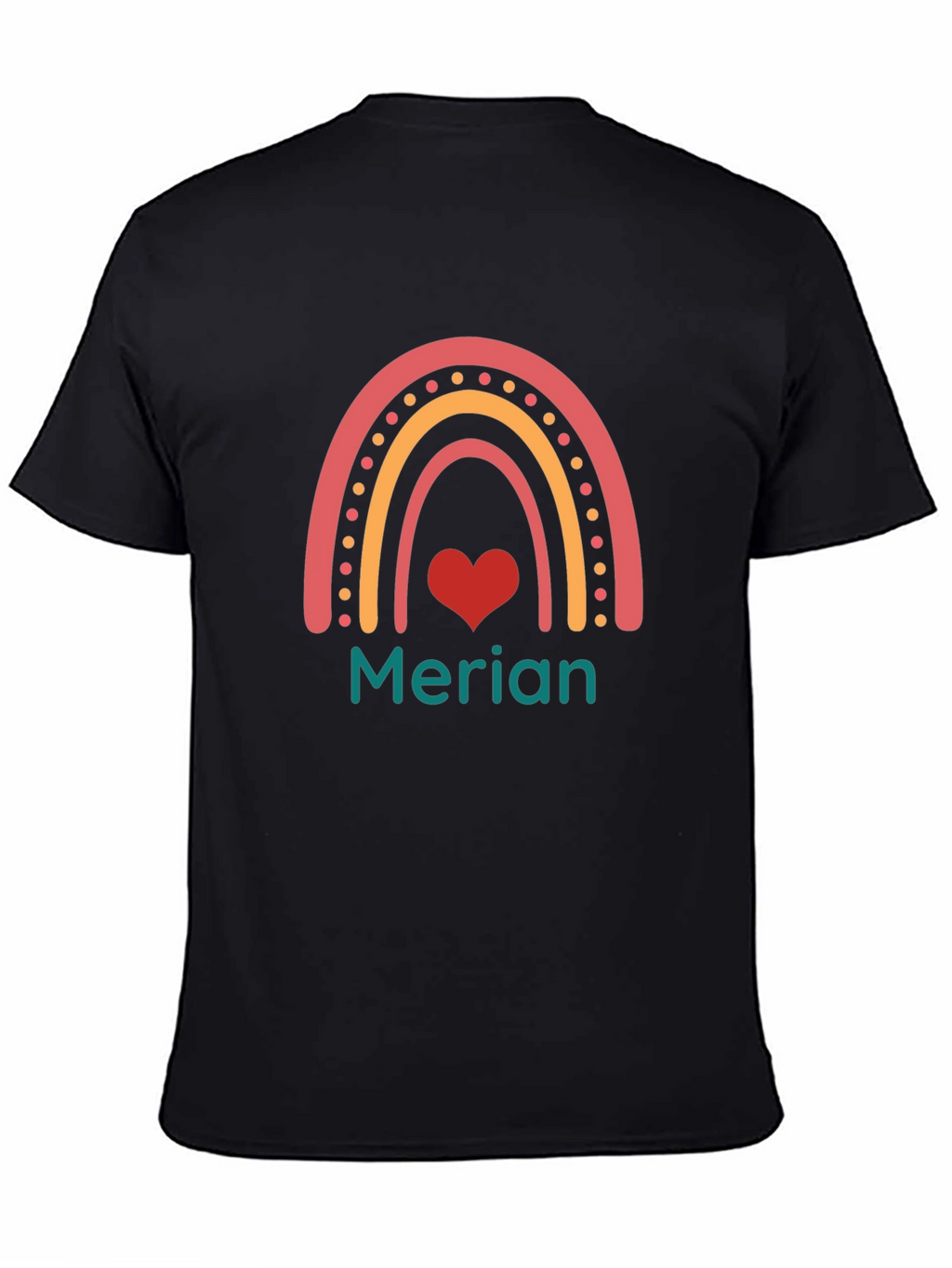 Merian Rainbow Heart Graphic Tee