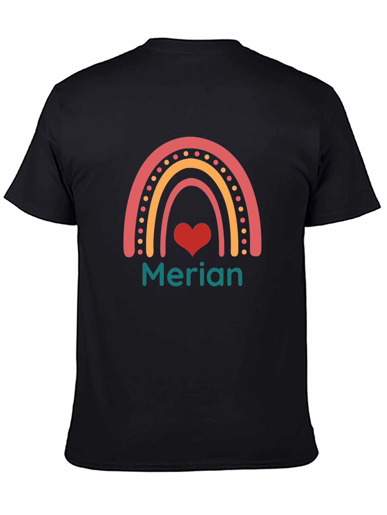 Merian Rainbow Heart Graphic Tee
