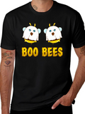 Boo Bees Graphic T-Shirt - Halloween Humor
