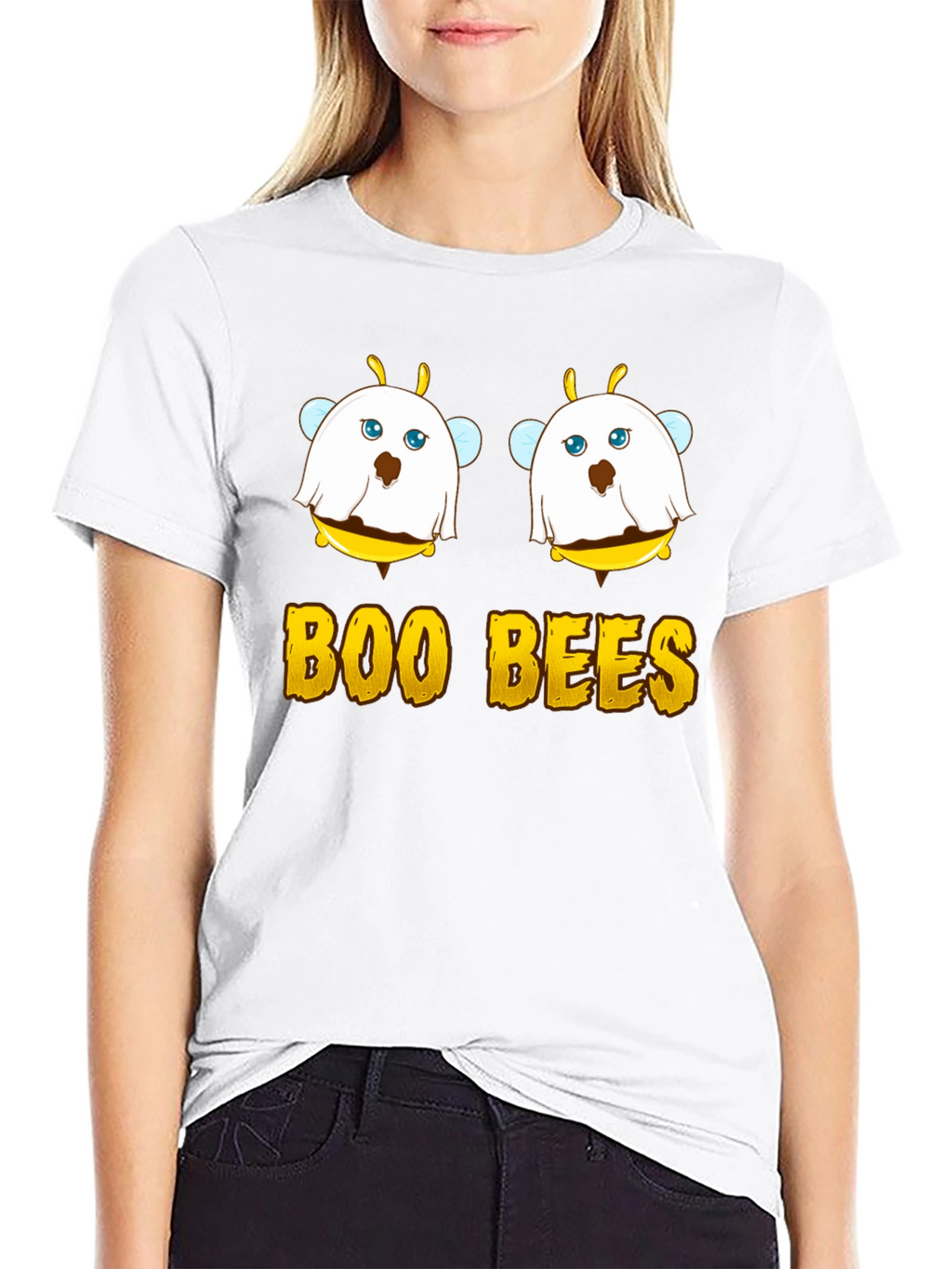 Boo Bees Graphic T-Shirt - Halloween Humor