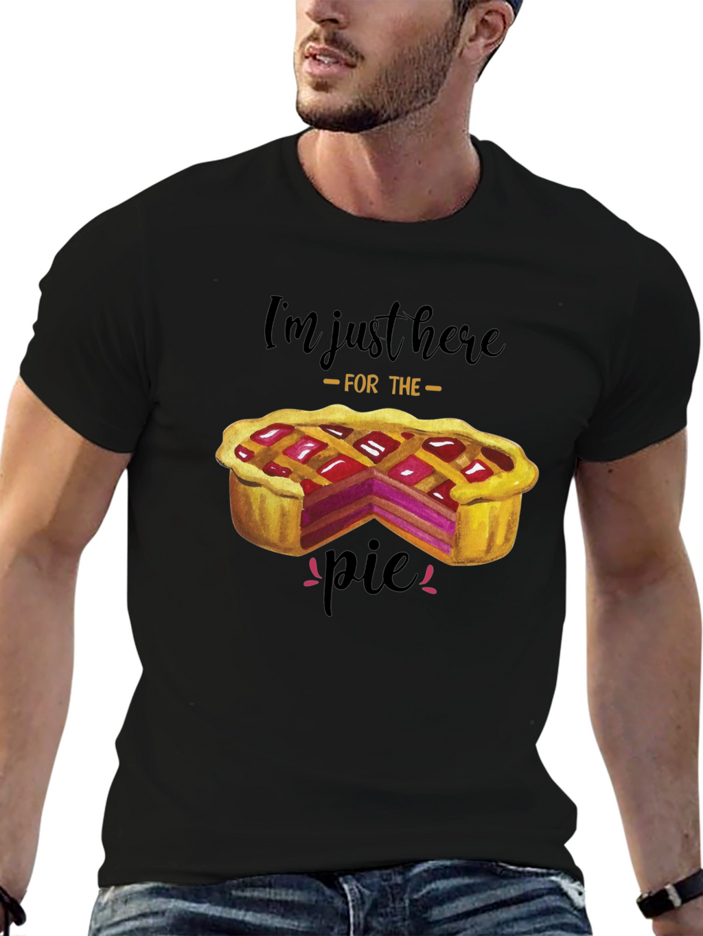 Im Just Here For The Pie T-Shirt