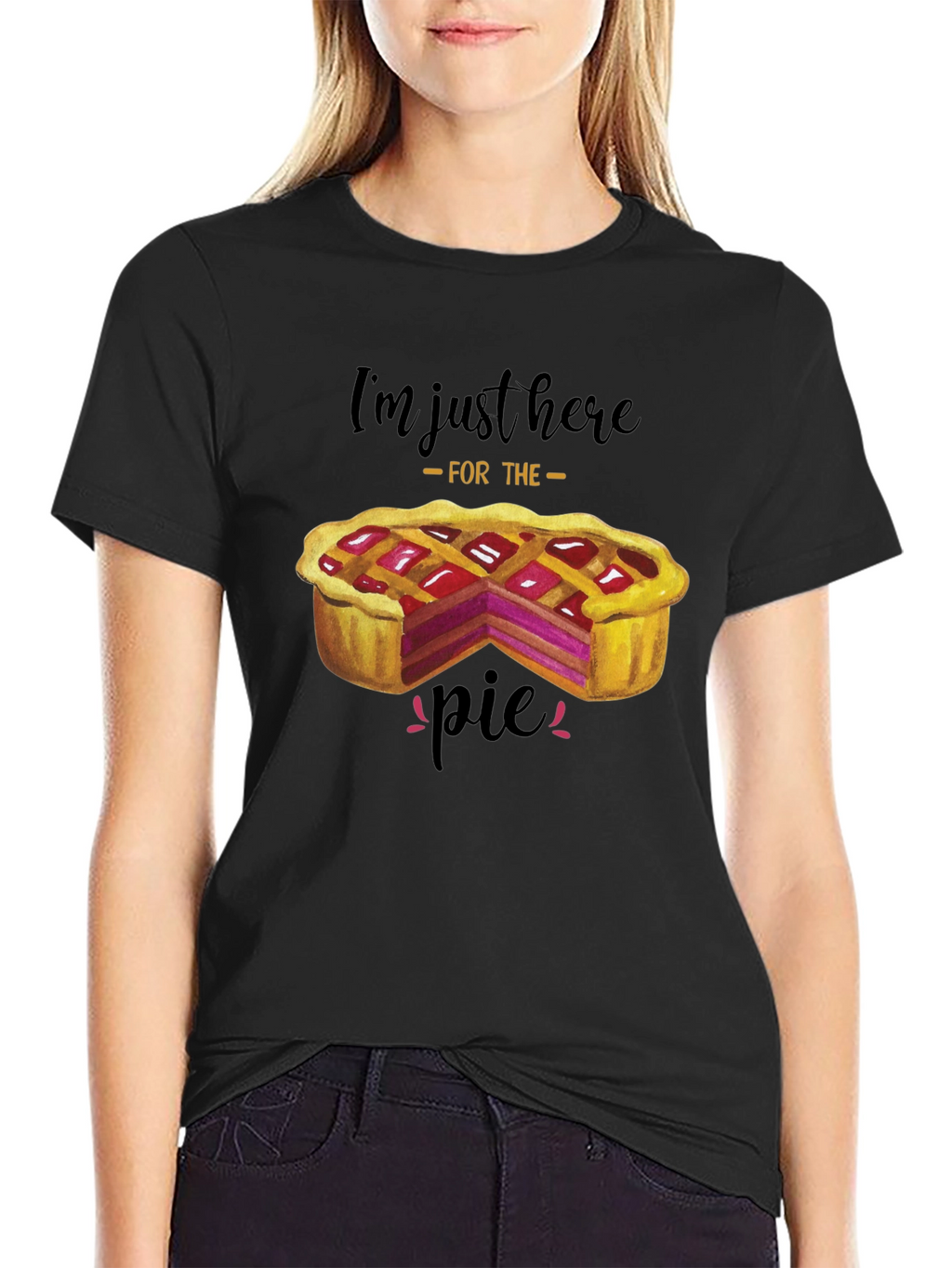 Im Just Here For The Pie T-Shirt