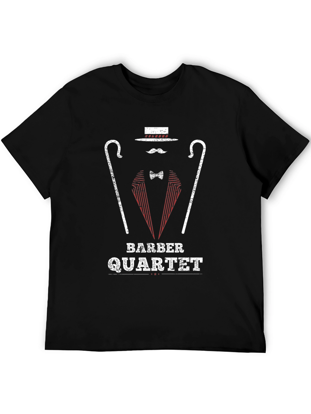 Barber Quartet T-Shirt - Classic Design