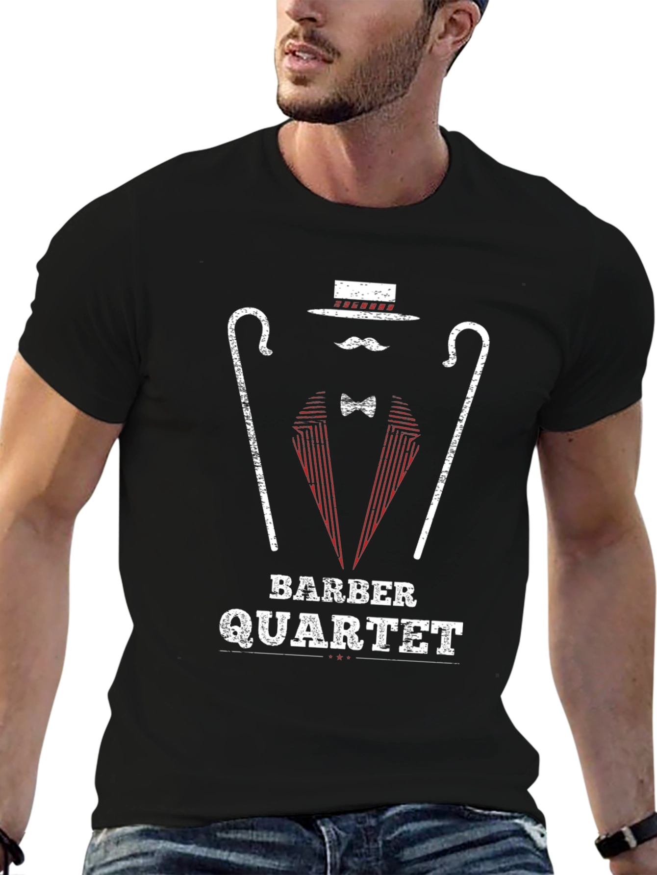 Barber Quartet T-Shirt - Classic Design