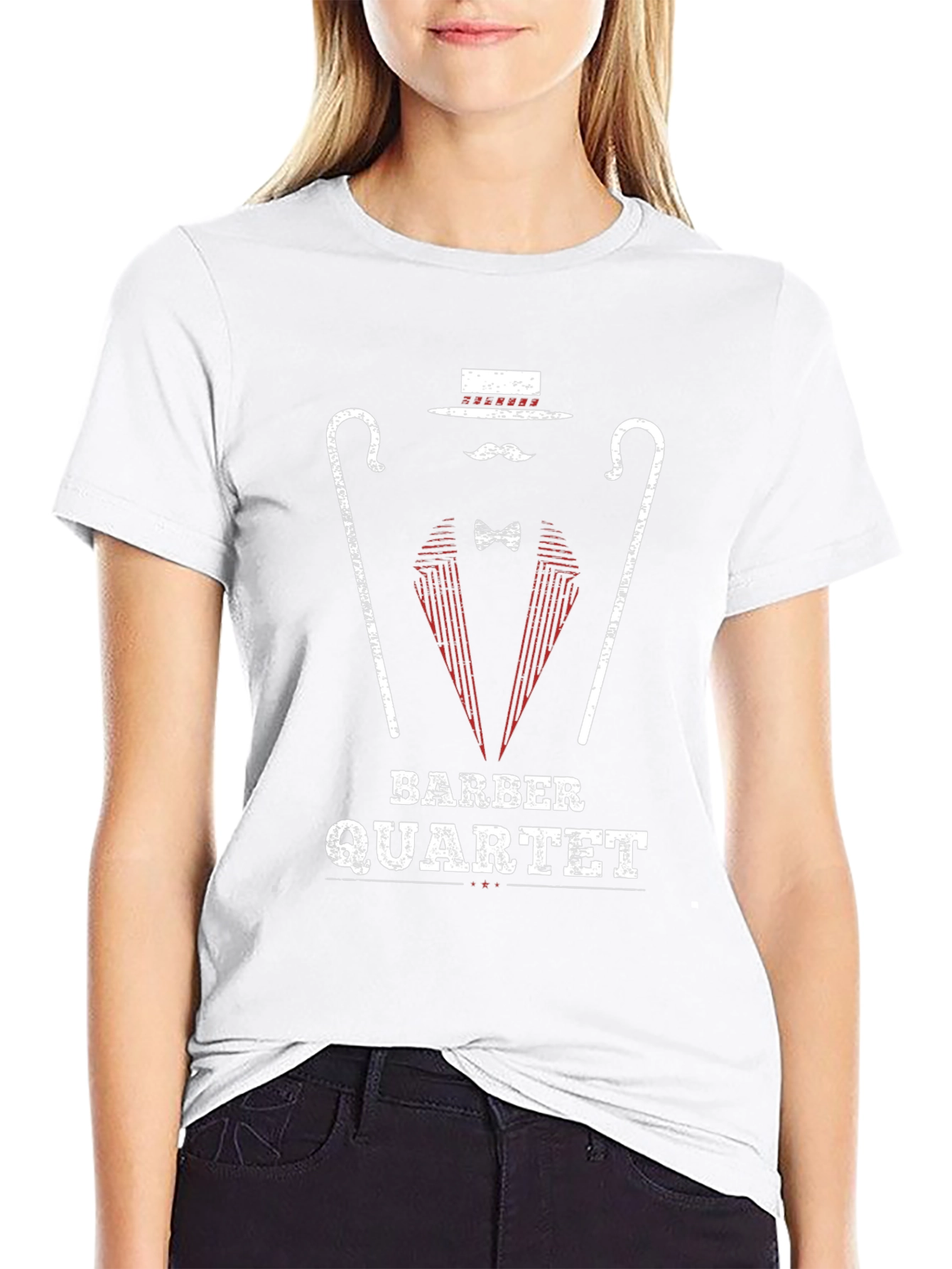 Barber Quartet T-Shirt - Classic Design