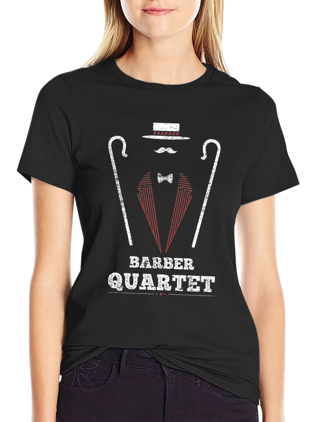 Barber Quartet T-Shirt - Classic Design