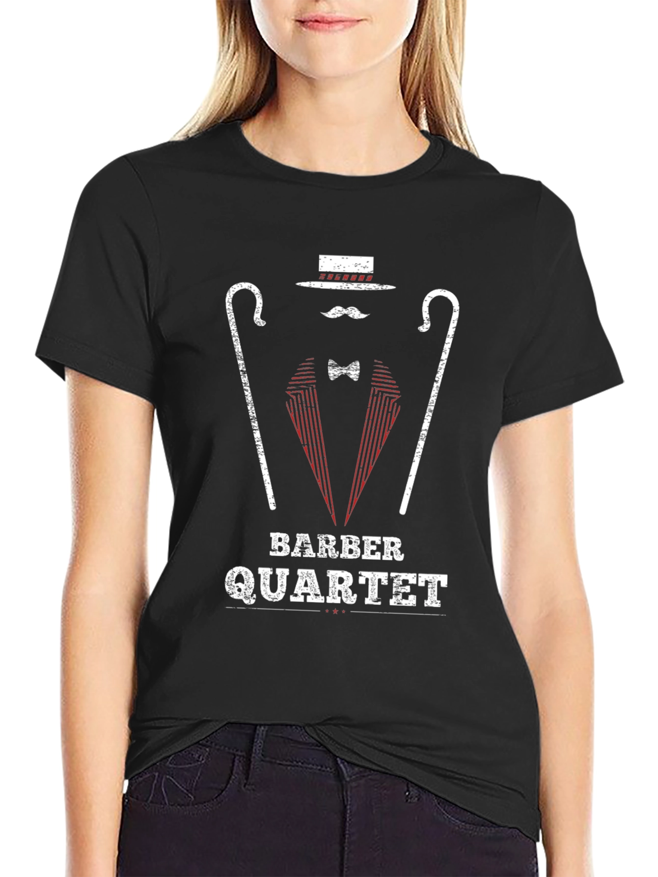 Barber Quartet T-Shirt - Classic Design