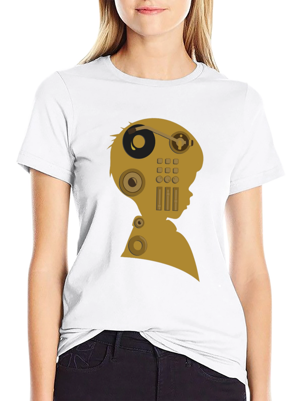 Retro Audio Mind T-Shirt - Unique Music Lover Tee