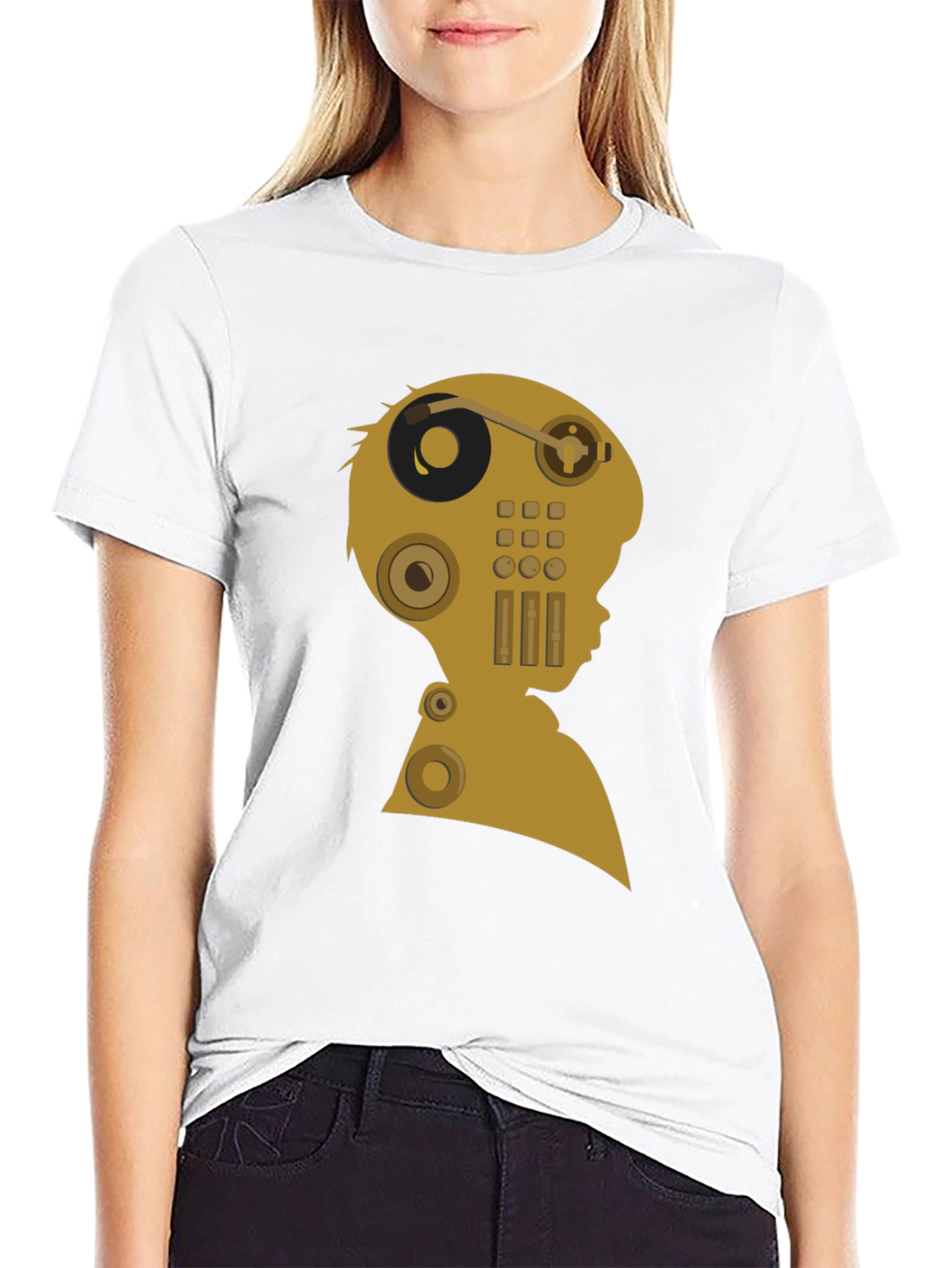 Retro Audio Mind T-Shirt - Unique Music Lover Tee