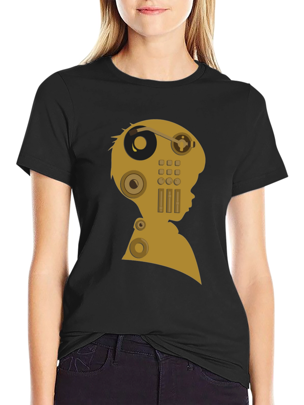 Retro Audio Mind T-Shirt - Unique Music Lover Tee