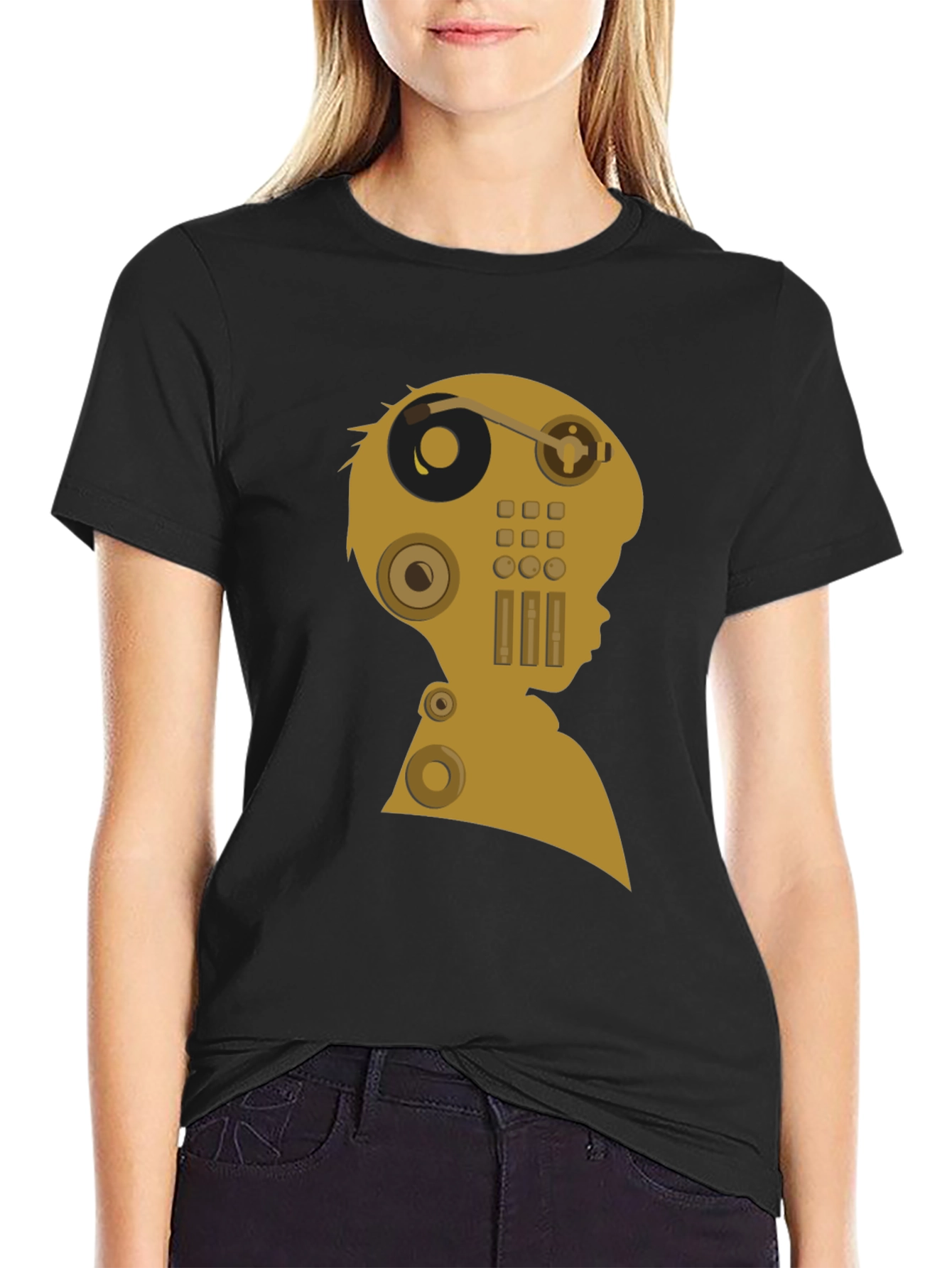 Retro Audio Mind T-Shirt - Unique Music Lover Tee