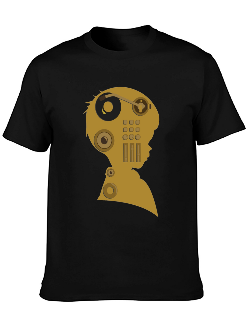 Retro Audio Mind T-Shirt - Unique Music Lover Tee