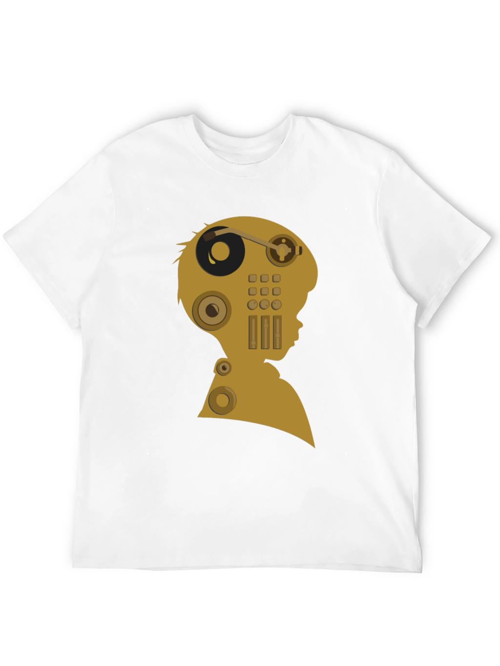 Retro Audio Mind T-Shirt - Unique Music Lover Tee