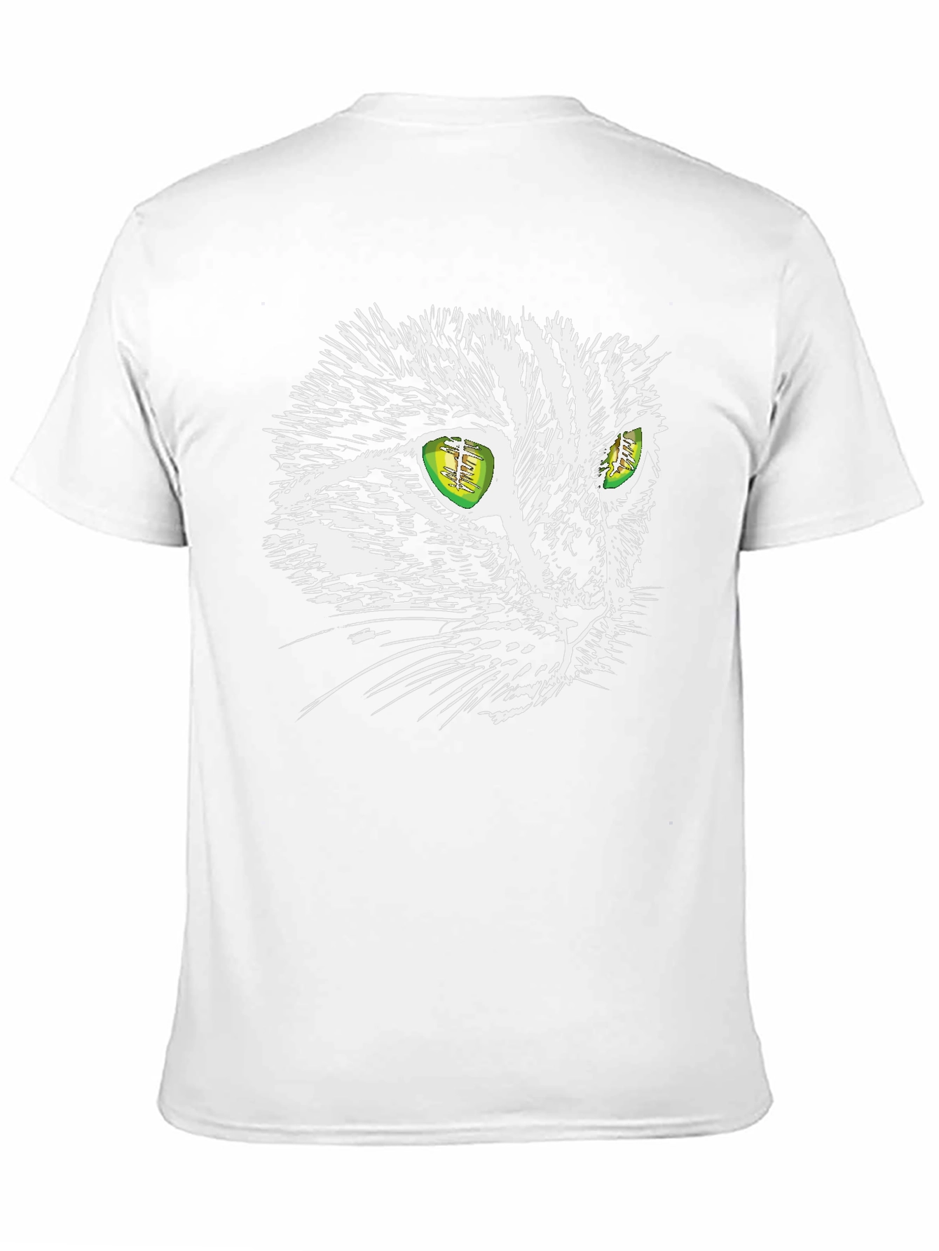 Cool Cat Graphic Tee - Black Unisex T-Shirt
