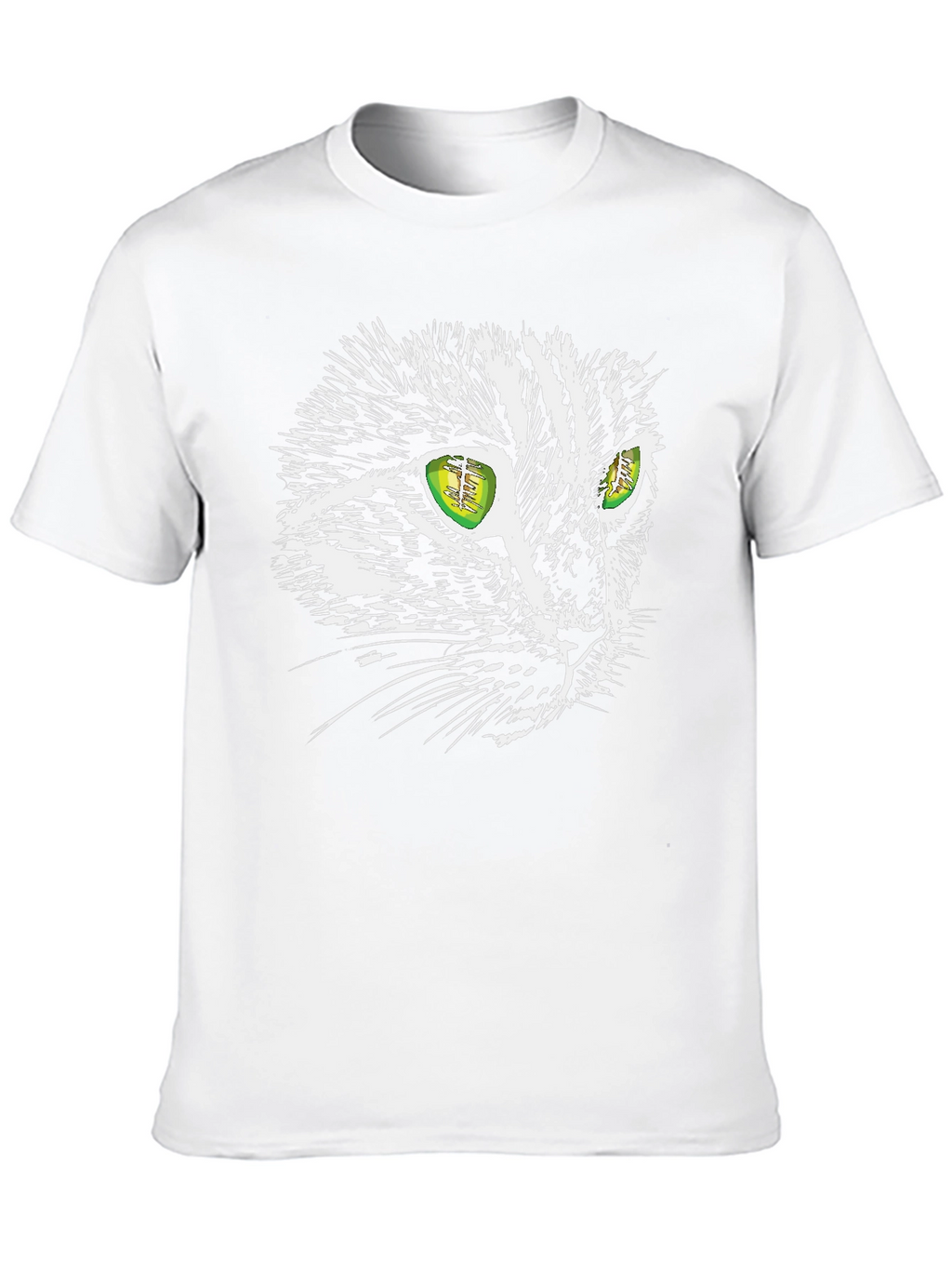 Cool Cat Graphic Tee - Black Unisex T-Shirt