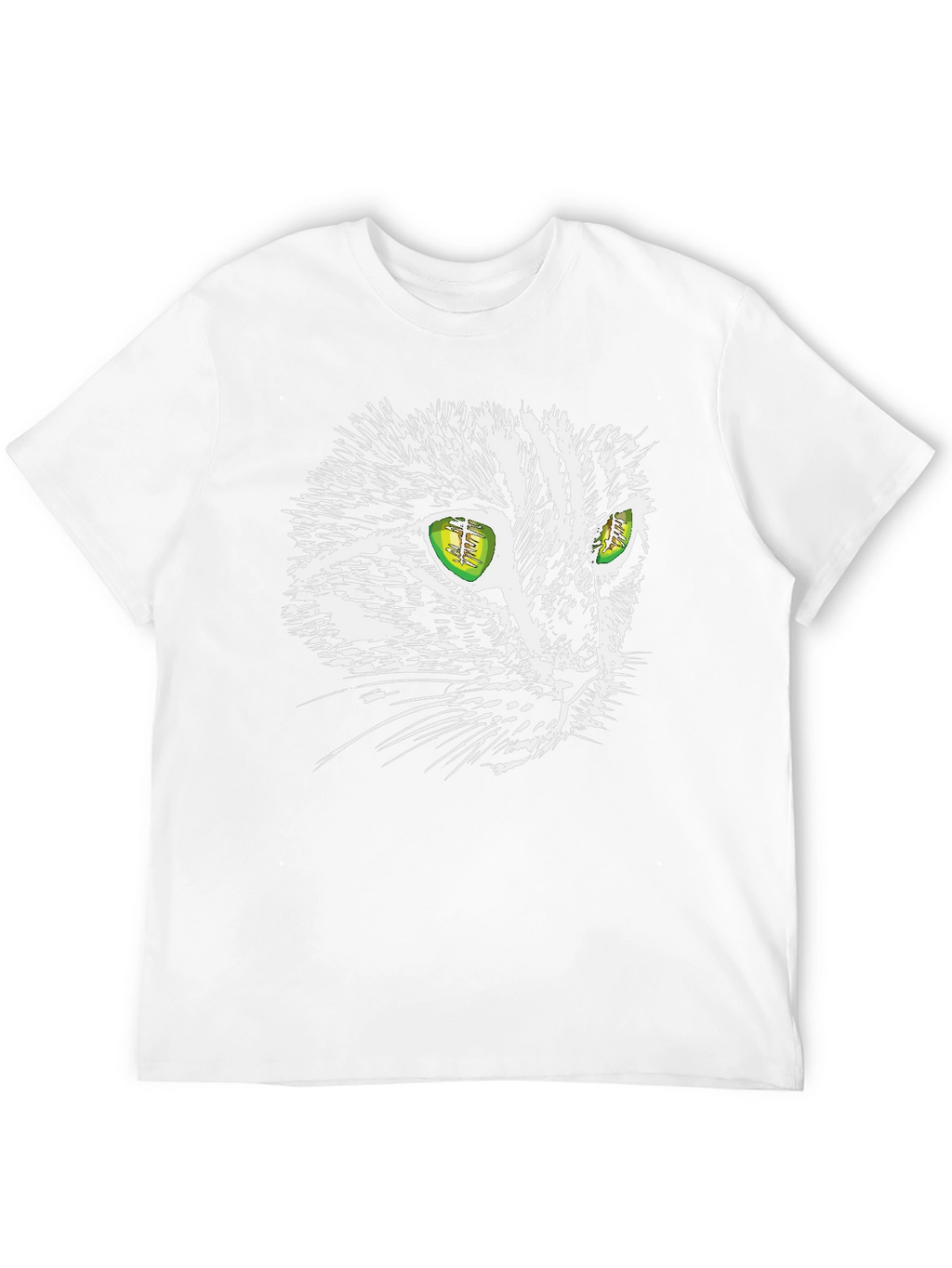Cool Cat Graphic Tee - Black Unisex T-Shirt