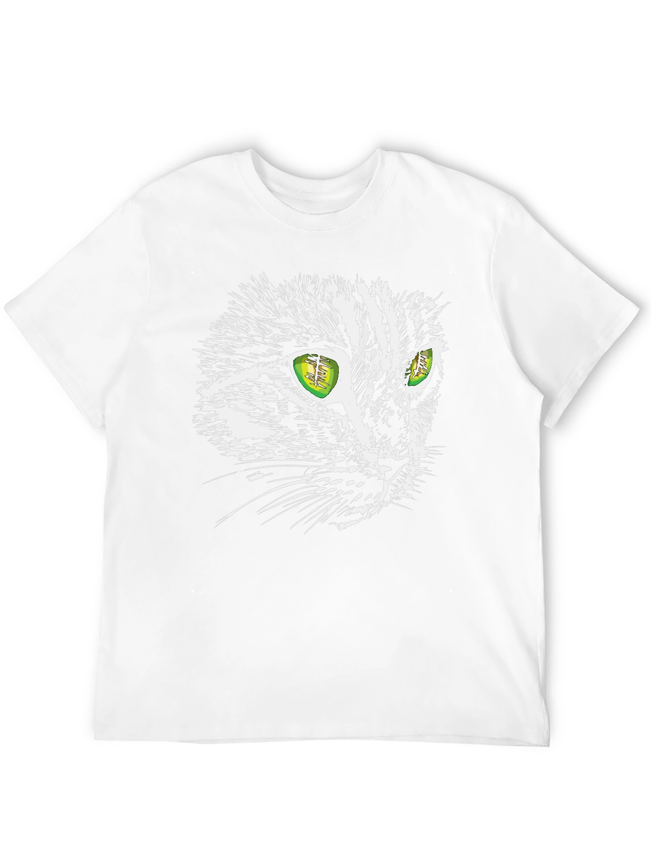 Cool Cat Graphic Tee - Black Unisex T-Shirt