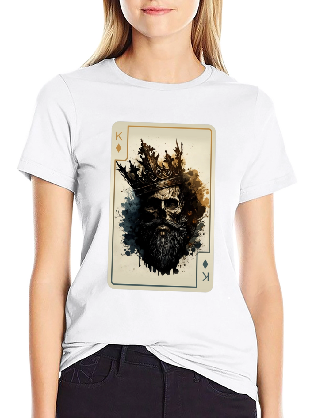 King of Diamonds Skull T-Shirt