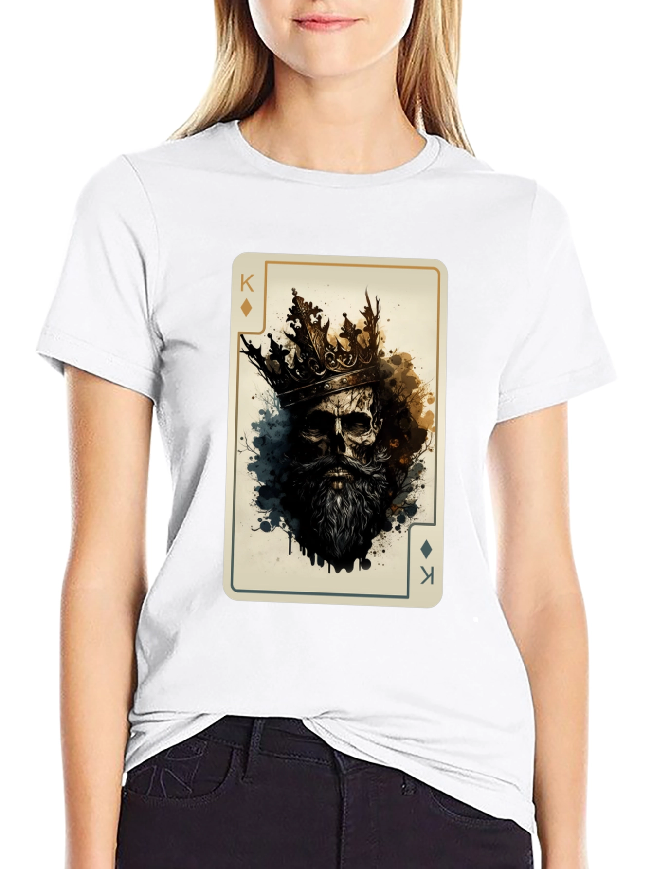 King of Diamonds Skull T-Shirt
