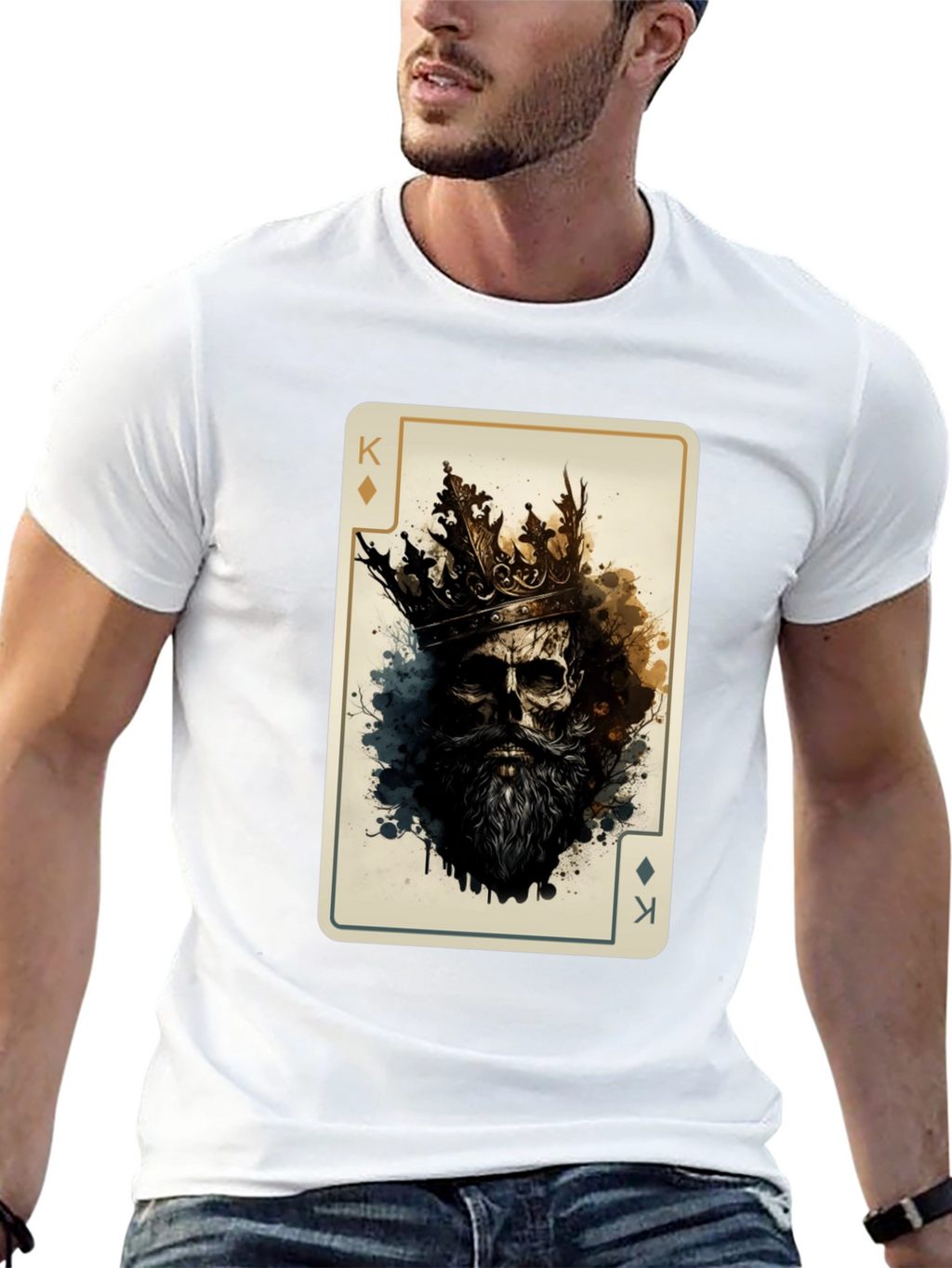 King of Diamonds Skull T-Shirt