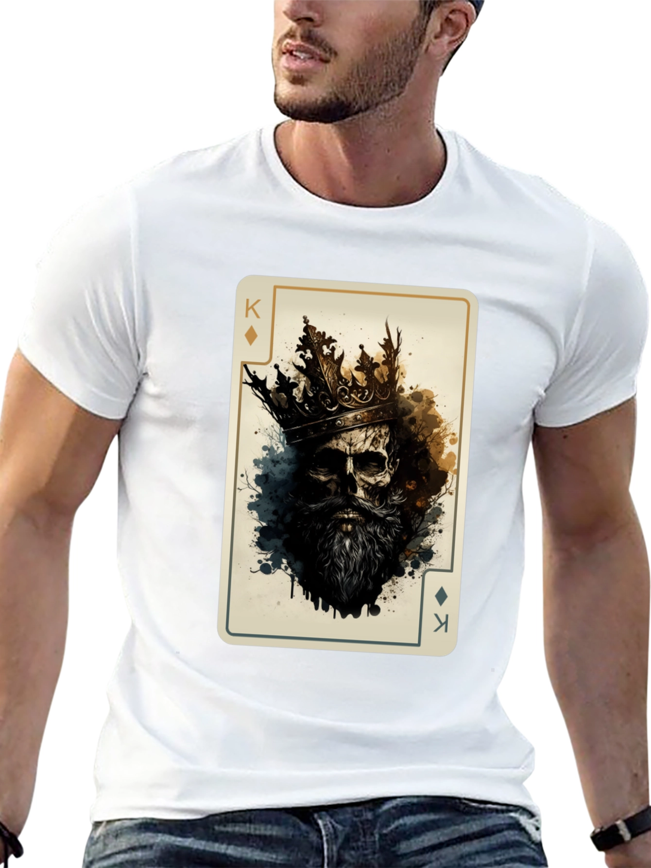King of Diamonds Skull T-Shirt