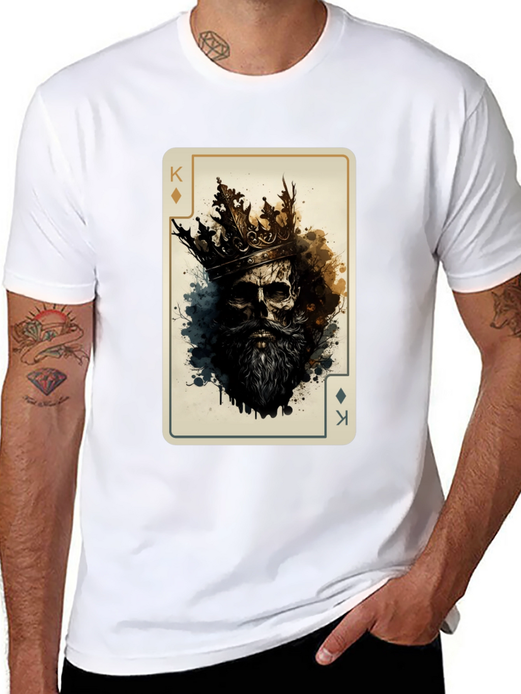 King of Diamonds Skull T-Shirt