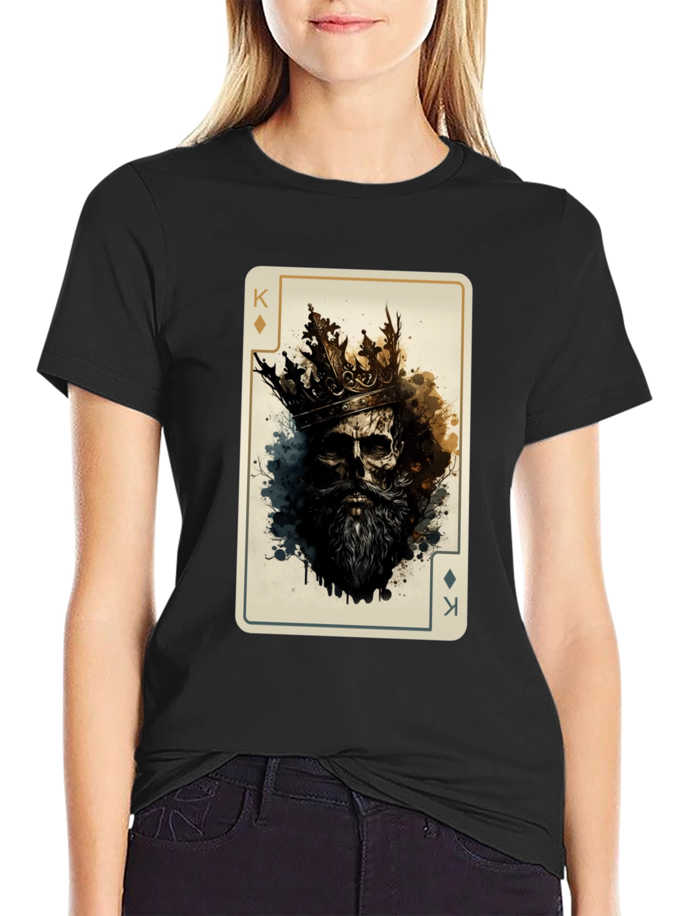 King of Diamonds Skull T-Shirt