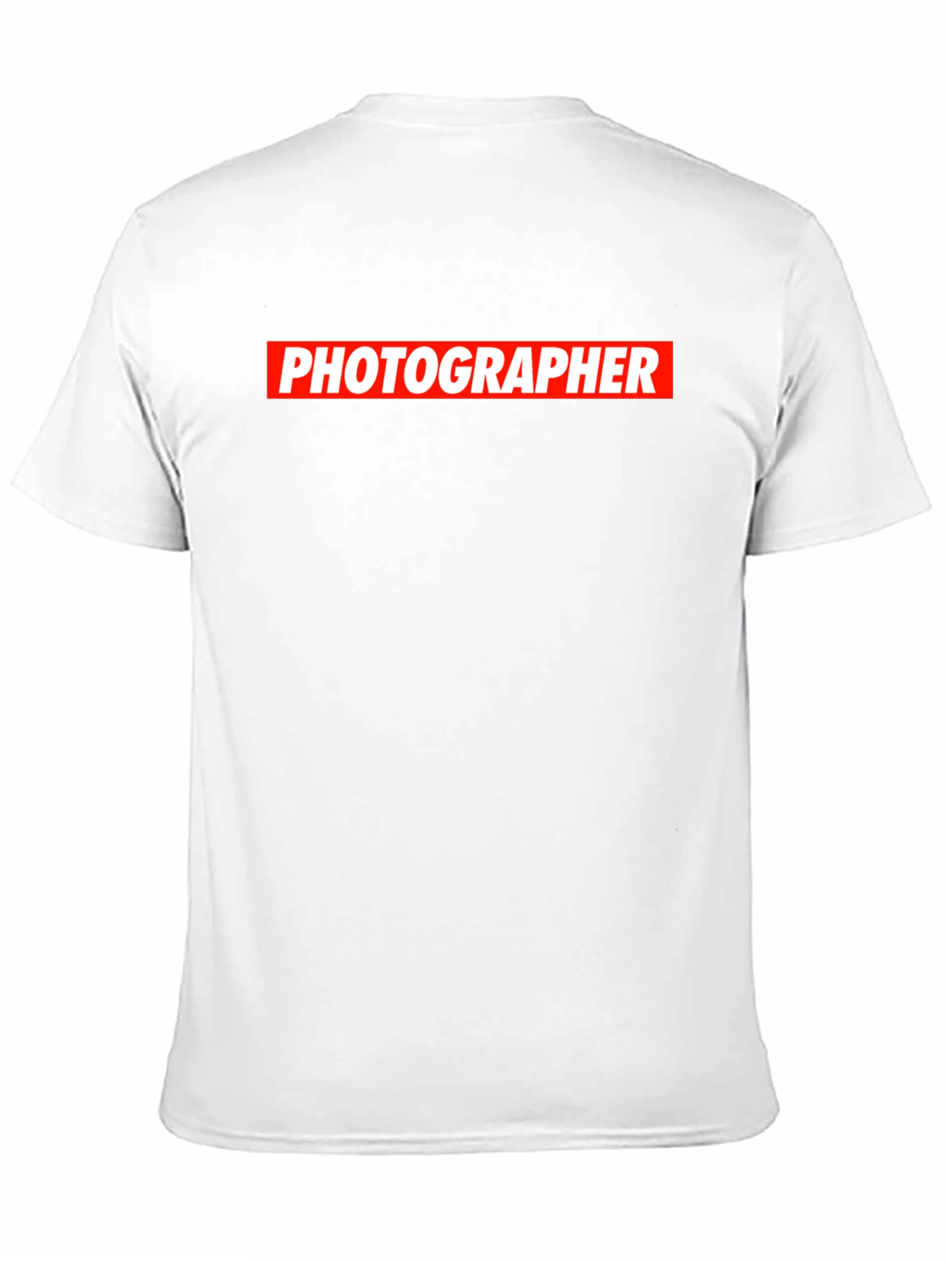 Photographer Tee - Cool Crew Neck T-Shirt
