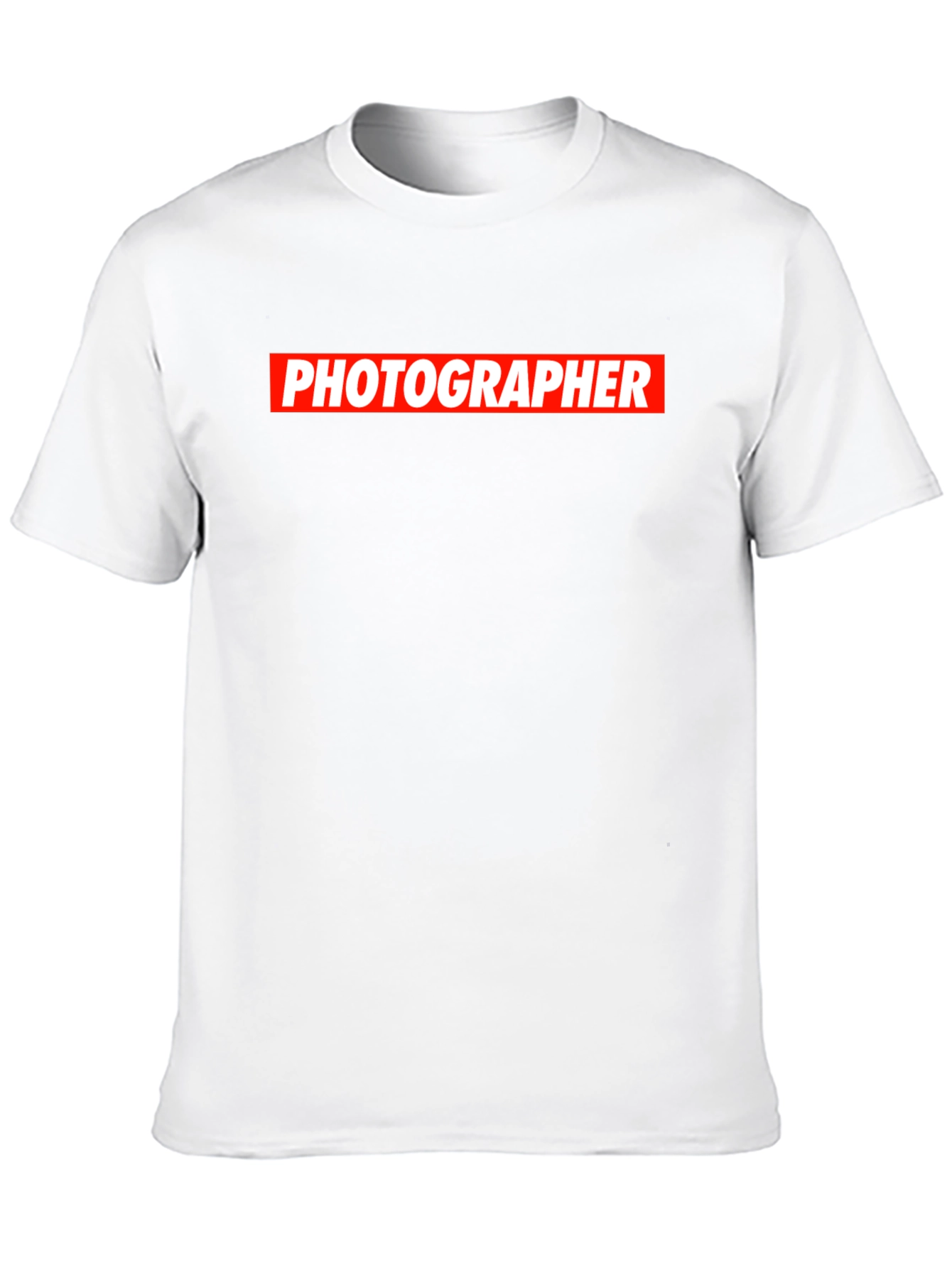 Photographer Tee - Cool Crew Neck T-Shirt